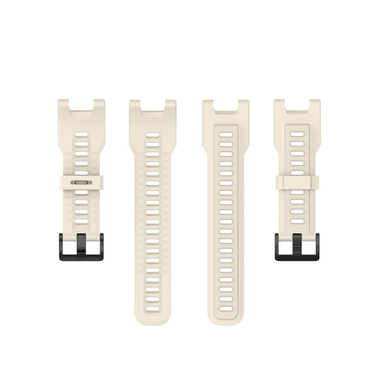 For Amazfit T-Rex Pro / Amazfit T-Rex Silicone Watch Band with Dismantling Tools, One Size(Beige)
