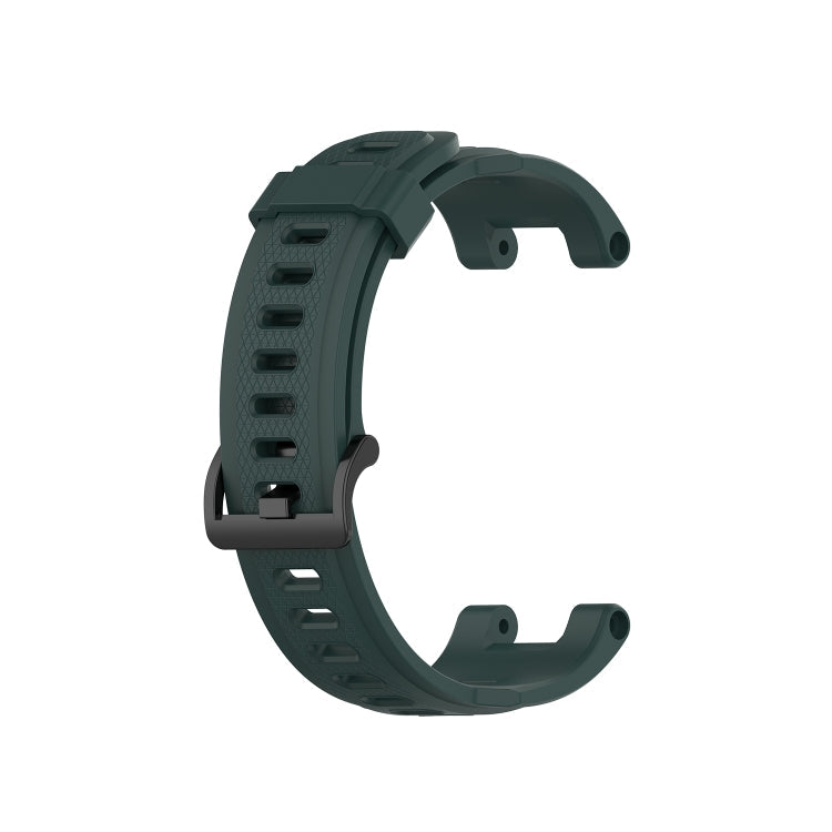 For Amazfit T-Rex Pro / Amazfit T-Rex Silicone Watch Band with Dismantling Tools, One Size(Olive Green)