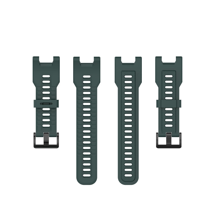 For Amazfit T-Rex Pro / Amazfit T-Rex Silicone Watch Band with Dismantling Tools, One Size(Olive Green)