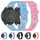 For Amazfit T-Rex Pro / Amazfit T-Rex Nylon Canvas Watch Band with Dismantling Tools, One Size(Black)