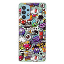 For Samsung Galaxy A32 4G Luminous TPU Protective Case(Graffiti)