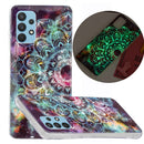 For Samsung Galaxy A32 4G Luminous TPU Protective Case(Mandala Flower)