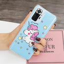 For Xiaomi Redmi Note 10 Pro Luminous TPU Protective Case(Star Unicorn)
