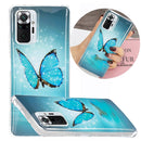 For Xiaomi Redmi Note 10 Pro Luminous TPU Protective Case(Butterfly)