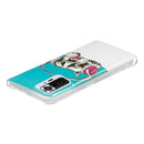For Xiaomi Redmi Note 10 Pro Luminous TPU Protective Case(Headset Dog)
