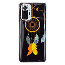 For Xiaomi Redmi Note 10 Pro Luminous TPU Protective Case(Black Wind Chimes)