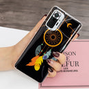 For Xiaomi Redmi Note 10 Pro Luminous TPU Protective Case(Black Wind Chimes)