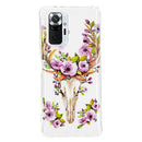 For Xiaomi Redmi Note 10 Pro Luminous TPU Protective Case(Flower Deer)