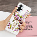 For Xiaomi Redmi Note 10 Pro Luminous TPU Protective Case(Flower Deer)