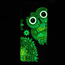 For Xiaomi Redmi Note 10 Pro Luminous TPU Protective Case(Blue Owl)