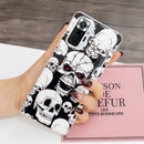 For Xiaomi Redmi Note 10 Pro Luminous TPU Protective Case(Skull)