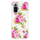 For Xiaomi Redmi Note 10 Pro Luminous TPU Protective Case(Rose Flower)