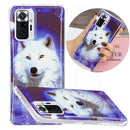 For Xiaomi Redmi Note 10 Pro Luminous TPU Protective Case(Starry Sky Wolf)