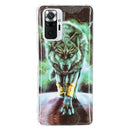 For Xiaomi Redmi Note 10 Pro Luminous TPU Protective Case(Fierce Wolf)