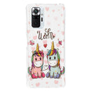 For Xiaomi Redmi Note 10 Pro Luminous TPU Protective Case(Couple Unicorn)