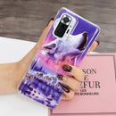 For Xiaomi Redmi Note 10 Pro Luminous TPU Protective Case(Seven Wolves)