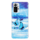For Xiaomi Redmi Note 10 Pro Luminous TPU Protective Case(Butterflies)