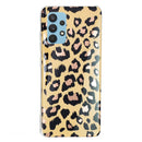 For Samsung Galaxy A32 4G Electroplating TPU Protective Case(Leopard Texture)