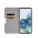 For Samsung Galaxy S21 FE Litchi Texture Horizontal Flip Leather Case with Holder & Card Slots(Grey)