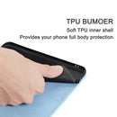 For Samsung Galaxy S21 FE Litchi Texture Horizontal Flip Leather Case with Holder & Card Slots(Blue)