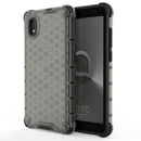 For Alcatel 1B (2020) Shockproof Honeycomb PC + TPU Case(Black)