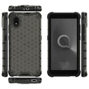 For Alcatel 1B (2020) Shockproof Honeycomb PC + TPU Case(Black)