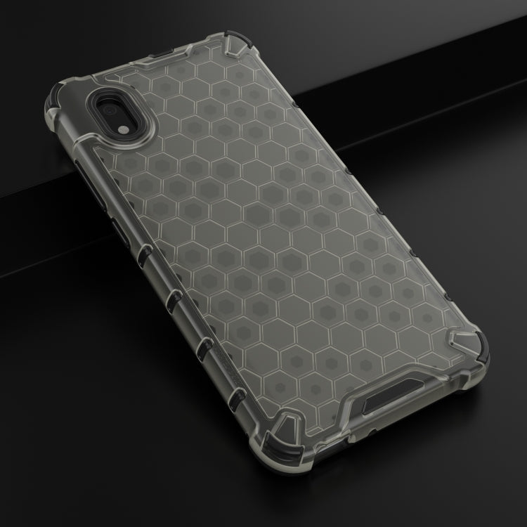 For Alcatel 1B (2020) Shockproof Honeycomb PC + TPU Case(Black)
