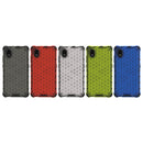 For Alcatel 1B (2020) Shockproof Honeycomb PC + TPU Case(Red)