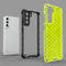For Samsung Galaxy S21 FE Shockproof Honeycomb PC + TPU Case(Green)