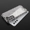 For Samsung Galaxy S21 FE Shockproof Honeycomb PC + TPU Case(Green)