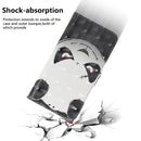 For Xiaomi Redmi Note 9T / 9 5G 3D Painted Pattern Magnetic Attraction Horizontal Flip Leather Case with Holder & Card Slot & Wallet & Lanyard(Angry Bear)