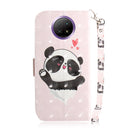 For Xiaomi Redmi Note 9T / 9 5G 3D Painted Pattern Magnetic Attraction Horizontal Flip Leather Case with Holder & Card Slot & Wallet & Lanyard(Love-heart Bear)