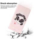 For Xiaomi Redmi Note 10 Pro 3D Painted Pattern Magnetic Attraction Horizontal Flip Leather Case with Holder & Card Slot & Wallet & Lanyard(Love-heart Bear)