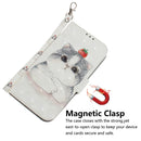 For Xiaomi Redmi Note 10 Pro 3D Painted Pattern Magnetic Attraction Horizontal Flip Leather Case with Holder & Card Slot & Wallet & Lanyard(Cute Cat)