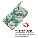 For Xiaomi Redmi Note 10 Pro 3D Painted Pattern Magnetic Attraction Horizontal Flip Leather Case with Holder & Card Slot & Wallet & Lanyard(Watercolor Flowers)
