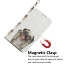 For Xiaomi Redmi Note 10 Pro 3D Painted Pattern Magnetic Attraction Horizontal Flip Leather Case with Holder & Card Slot & Wallet & Lanyard(Pekingese Dag)