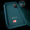 For Samsung Galaxy S21 FE Magnetic Side Window View Shockproof Horizontal Flip Leather Case(Green)