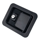 A2931 Black Paddle Entry Door Latch & Keys Tool Box for Trailer / Yacht / Truck