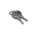 A2931 Black Paddle Entry Door Latch & Keys Tool Box for Trailer / Yacht / Truck
