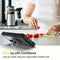 For Samsung Galaxy S20 FE / FE 5G PC + Rubber 3-layers Shockproof Protective Case with Rotating Holder(Black)