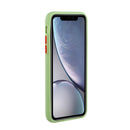 Card Slot Design Shockproof TPU Protective Case For iPhone XR(Green)