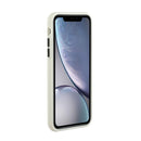Card Slot Design Shockproof TPU Protective Case For iPhone XR(White)