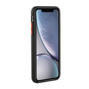 Card Slot Design Shockproof TPU Protective Case For iPhone XR(Black)