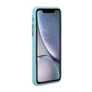 Card Slot Design Shockproof TPU Protective Case For iPhone XR(Sky Blue)