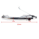 A5986 2 PCS Car Outside Door Handle 735592026+735485872 for Fiat