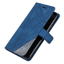 For Huawei Mate 10 Lite Skin Feel Splicing Horizontal Flip Leather Case with Holder & Card Slots & Wallet & Photo Frame(Blue)