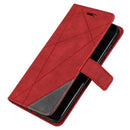 For Huawei Mate 10 Lite Skin Feel Splicing Horizontal Flip Leather Case with Holder & Card Slots & Wallet & Photo Frame(Red)