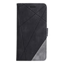 For Huawei Mate 10 Lite Skin Feel Splicing Horizontal Flip Leather Case with Holder & Card Slots & Wallet & Photo Frame(Black)