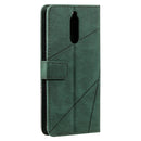 For Huawei Mate 10 Lite Skin Feel Splicing Horizontal Flip Leather Case with Holder & Card Slots & Wallet & Photo Frame(Green)