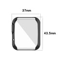 For Xiaomi Mi Watch Lite / Redmi Watch Full Coverage TPU Electroplating Protective Case(Black)